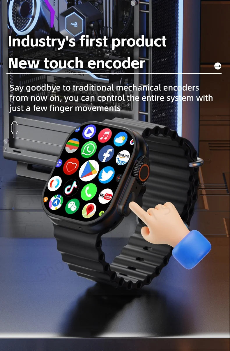 ZestBolt CD12 Smartwatch Android 12.0 5G LTE Sim Card Rotary Camera 2.26-inch Amoled 490*580 HD Screen 2080Mah Smart Watch WSJIT