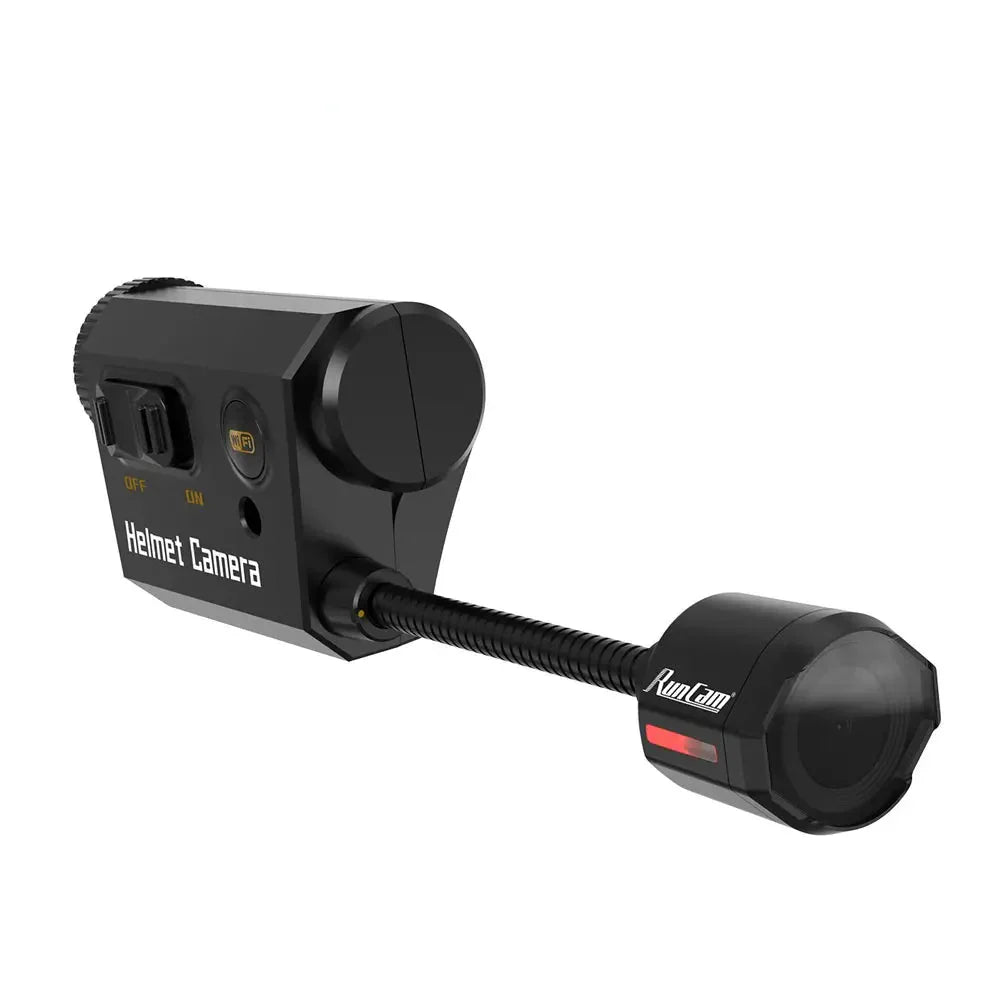 Helmet Face Mask Camera Built-in WiFi Black-0