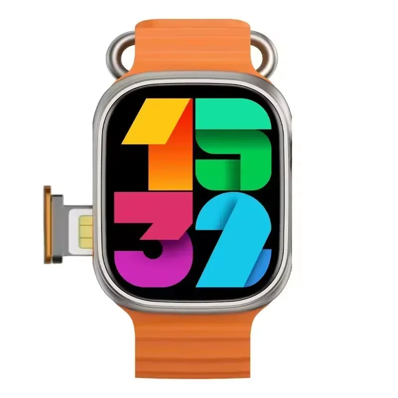 2025 New 4G All Network M53 Smart Watch Android Operating S10 System GPS Map Google Play Passometer Sleep Tracker SIM Card WSJIT