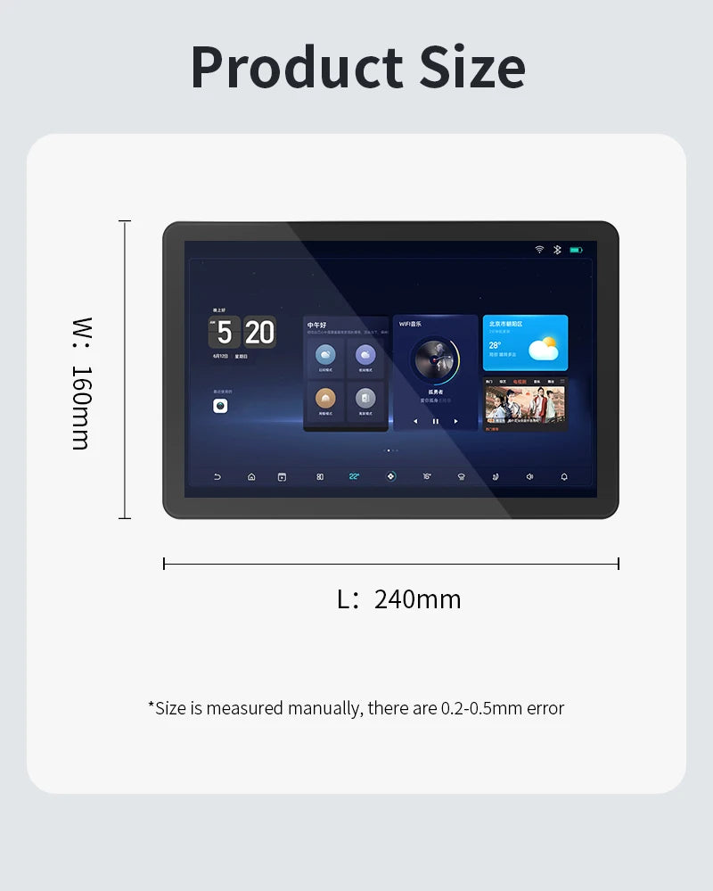 ESP32 P4 10.1 Inch Development Board Display Capacitive Touch 1280*800 IPS Screen Support WiFi6 BT5 for ESP-IDF Arduino LVGL WSJIT