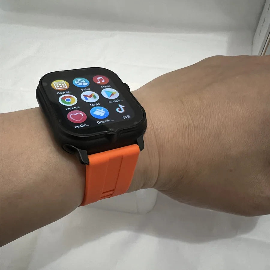 2025 New Smart Watch Android 9.0 Children Phone Watch Sim Card 2+32gb Video Call Wifi Internet GPS Location Tracker Boy Girl SOS WSJIT