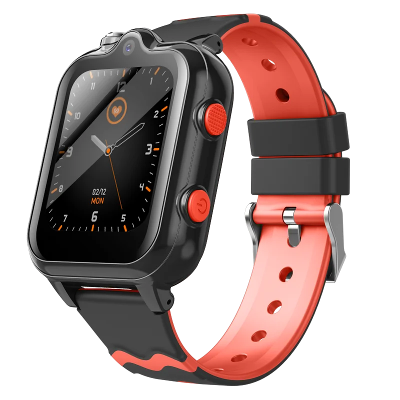 2025 New Smart Watches 4G Kids GPS AGPS LBS SOS Music Playback Dual Camera Smartwatch Waterproof 900mAh Boy Girl Children Gift WSJIT