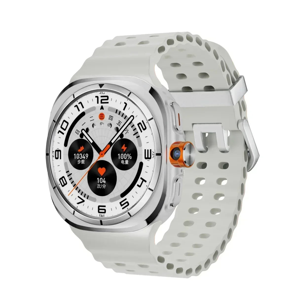 2025 New Smart Watch Android OS Smartwatch 5G Sim Card GPS WIFI Rotary Camera Global Calling 256GB Storage Amoled Screen WSJIT