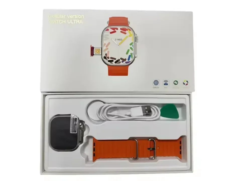 The 2025 m81 Smart Watch unites Android S10 OS 4G All Network strength SIM Card flexibility and precise GPS Map navigation WSJIT