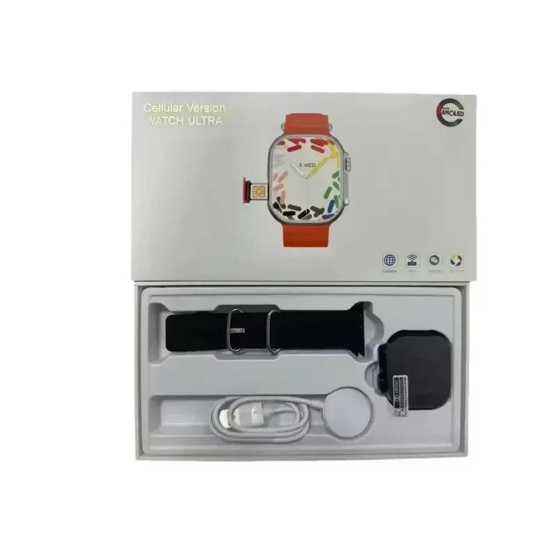 2025 New 4G All Network M53 Smart Watch Android Operating S10 System GPS Map Google Play Passometer Sleep Tracker SIM Card WSJIT