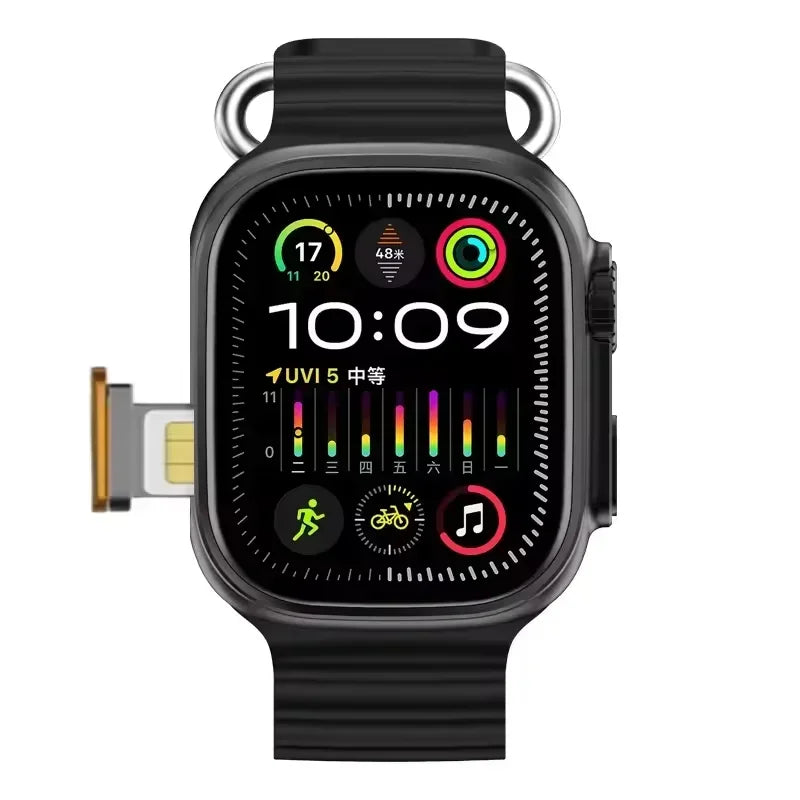 2025 New 4G All Network M53 Smart Watch Android Operating S10 System GPS Map Google Play Passometer Sleep Tracker SIM Card WSJIT