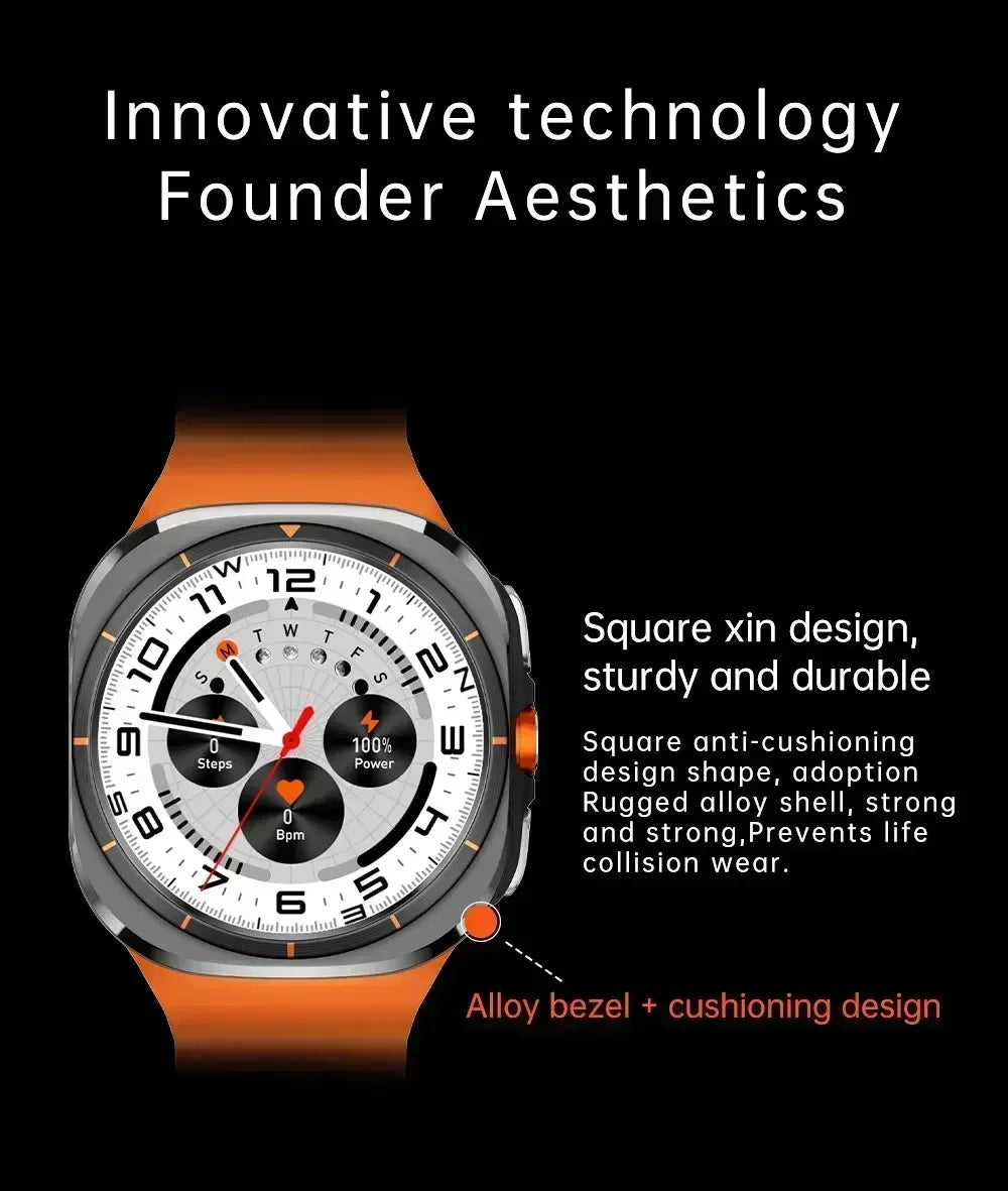 2025 New Smart Watch Android OS Smartwatch 5G Sim Card GPS WIFI Rotary Camera Global Calling 256GB Storage Amoled Screen WSJIT