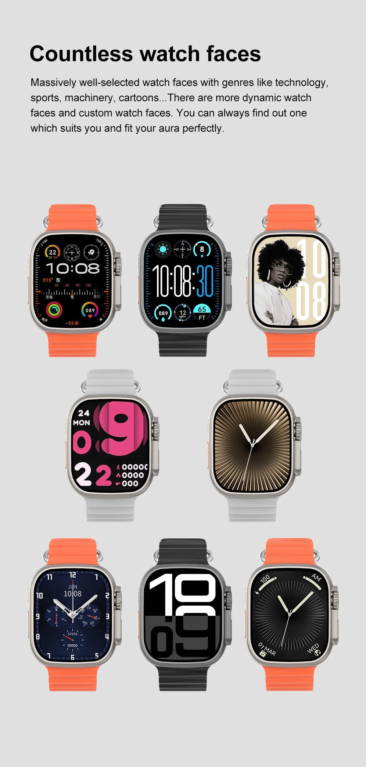 IOS DT Watch Ultra 3 32G RAM Watch GPS Map Video Call NFC Compass AI Dial Sport Fitness tracker Smart bracelet Official Original WSJIT