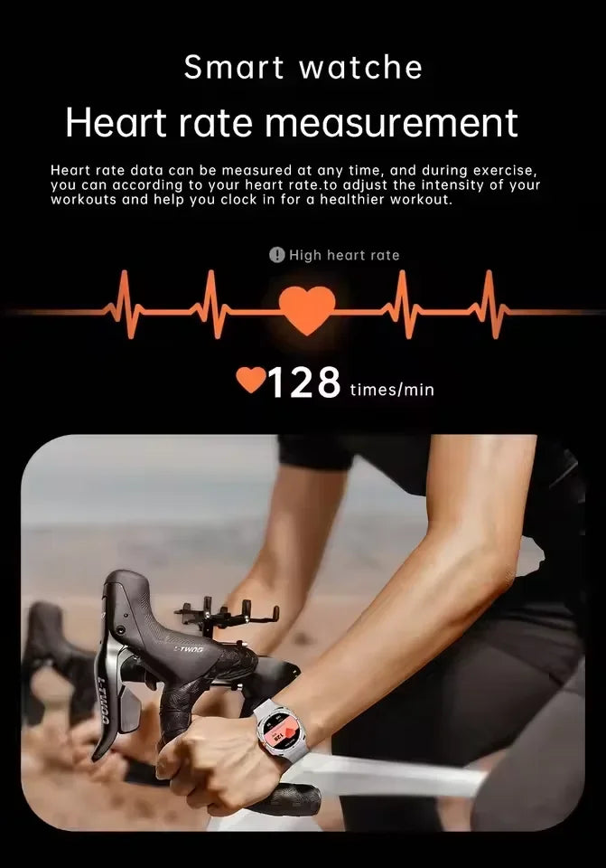 2025 New Smart Watch Android OS Smartwatch 5G Sim Card GPS WIFI Rotary Camera Global Calling 256GB Storage Amoled Screen WSJIT