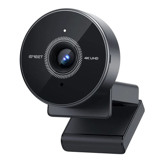 4K Autofocus USB Webcam Portable Camera Black-0