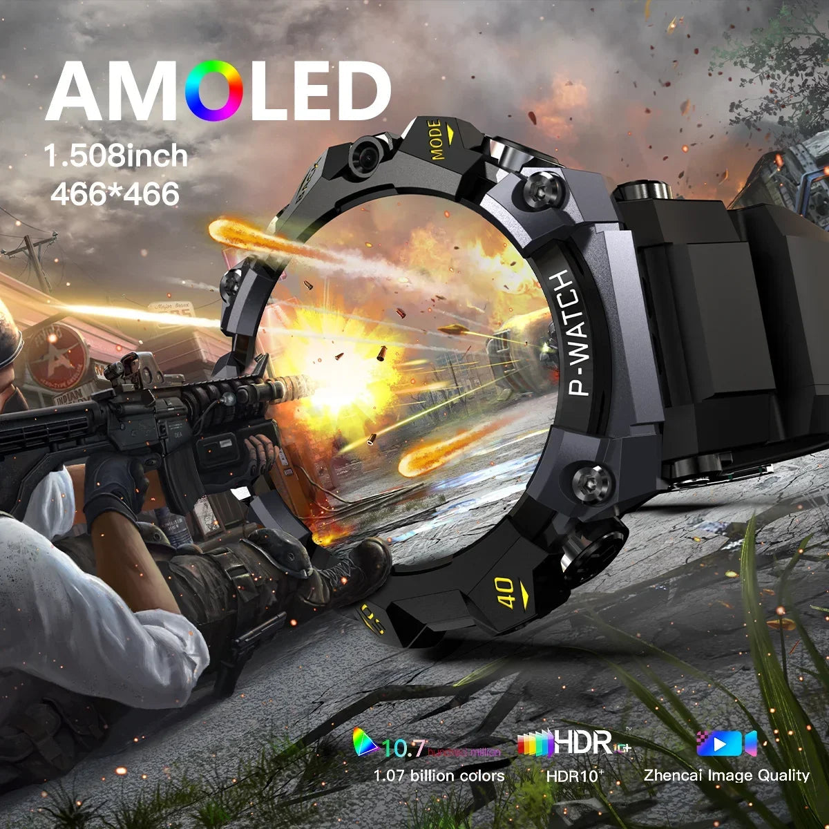 Q668 Smart Watch Android 4G LTE Smartwatch IP68 waterproof 800W HD Dual Camera Amoled GPS WIFI Multi sport mode Download Apps WSJIT