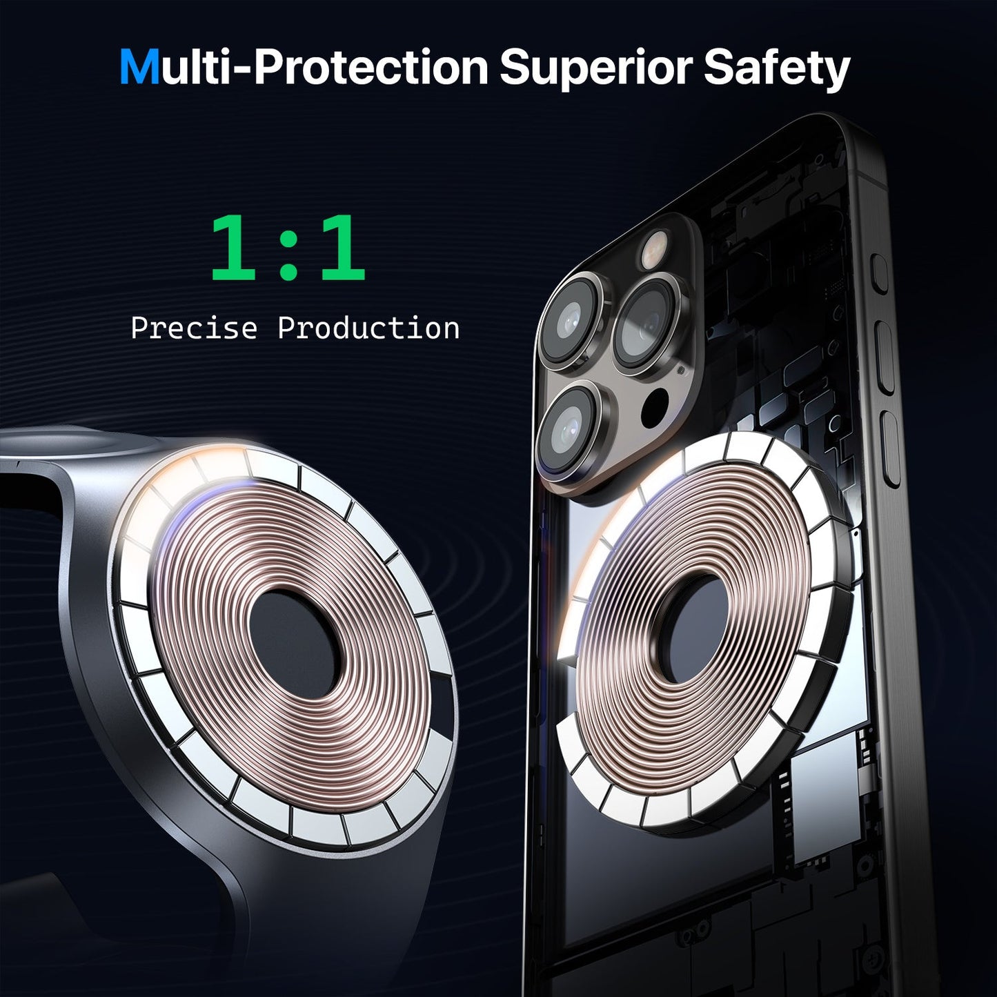 3-in-1 Magsafe Charger Wireless Charging Station For Multiple Devices CJ Dropshipping