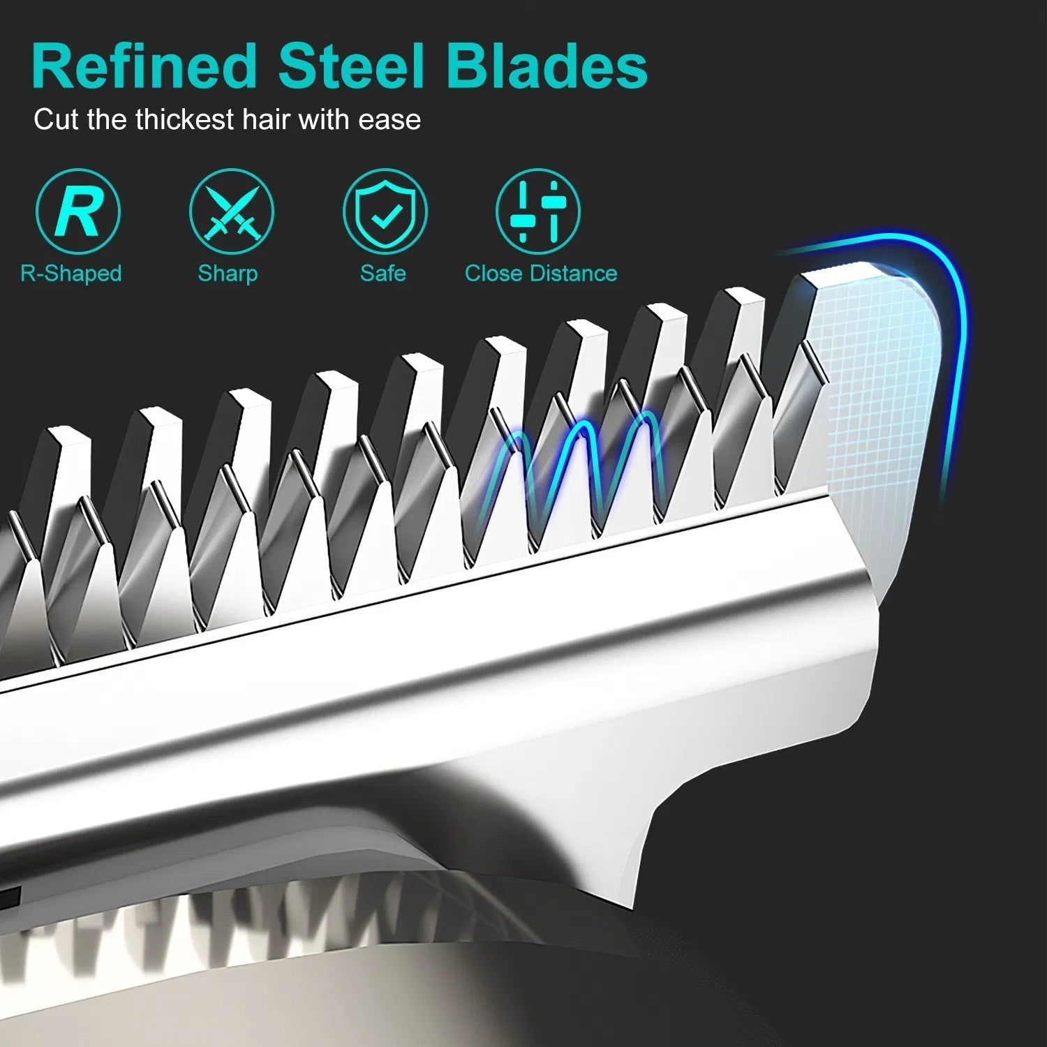 All In One Beard Trimmer For Men With 5 Trimmer Heads IPX5 Waterproof Electric Razor For Face Nose Body Beard Cordless Hair Shaver Clipper Grooming Kit For Men Husband Father CJ Dropshipping