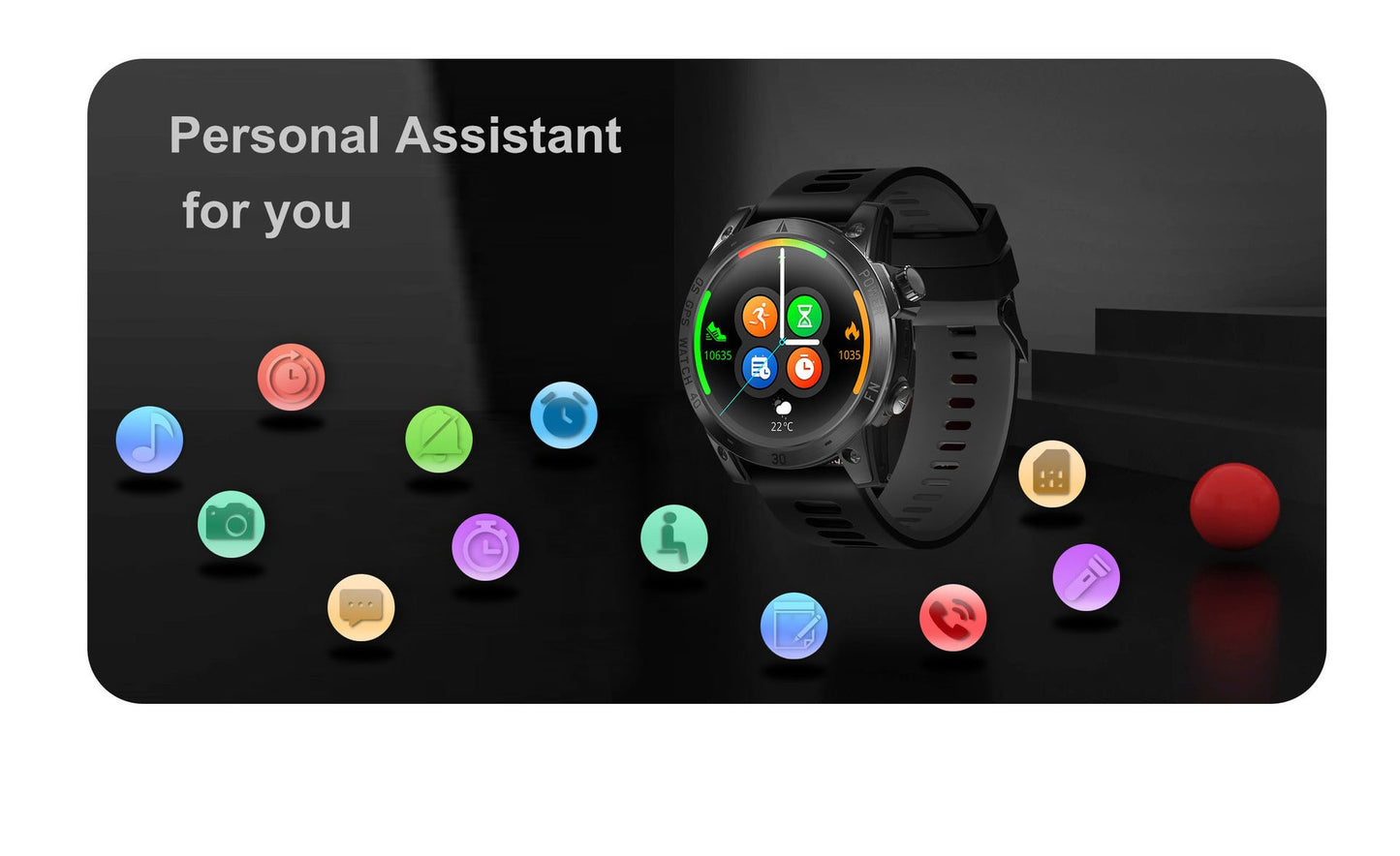 GPS Outdoor Sports Watch 143 Inches WSJIT